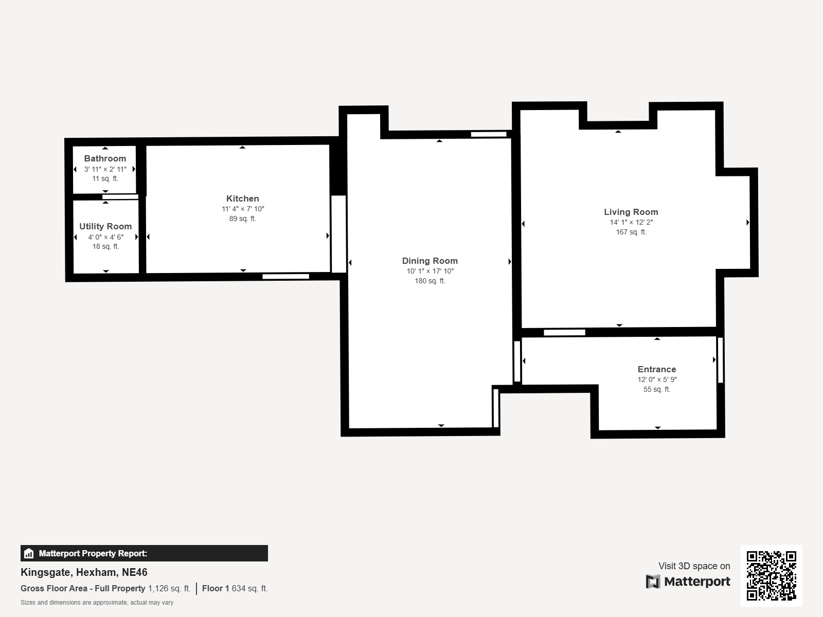 Kingsgate, Hexham, Northumberland, NE46 floorplan